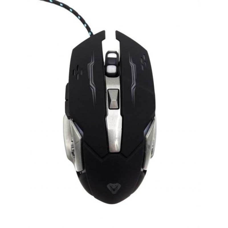 Геймерська миша Media-Tech Cobra Pro Borg Чорний із сірим