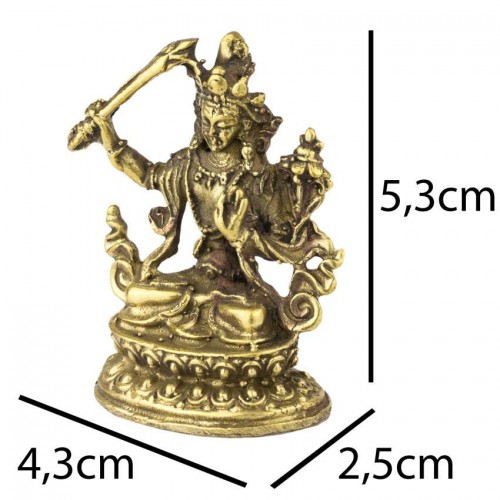 Статуя Манджушрі (тиб. Джампел Янг) Kailash Бронза 5.3 см (26786) в інтернет супермаркеті PbayMarket!