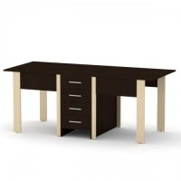 Стіл книжка Компаніт 3 190х80х75 см Венге комбі Стіл книжка Компаніт 3 190х80х75 см Венге комбі