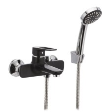 Змішувач для ванни MIXXUS NEVADA 009 (перекл. кнопкою) чорний (MX0018)