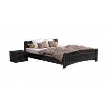 Ліжко дерев'яне Estella Венеція 160х190 см Венге Щит 2Л4 (2300725027)