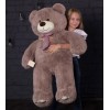 Плюшевий ведмедик Mister Medved Хеппі 130 см Капучіно (085)