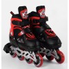 Роликові ковзани світло на передньому колесі Best Roller PU колеса 30-33 Red/Black (98927)