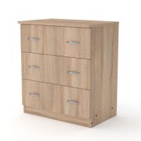 Комод для речей Компанит Дуб сонома 3А Комод для речей Компанит Дуб сонома 3А