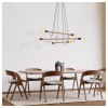 Люстра TK Lighting Helix Коричневий Чорний (TK4950)