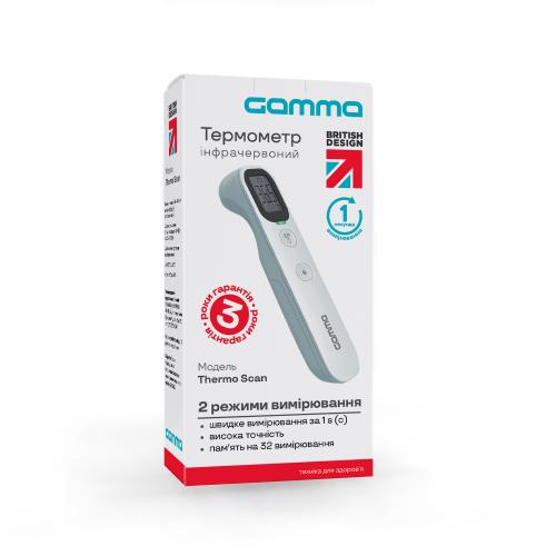 Безконтактний термометр інфрачервоний GAMMA Thermo Scan 166 x 43 x 44 мм CO004211 Безконтактний термометр інфрачервоний GAMMA Thermo Scan 166 x 43 x 44 мм CO004211