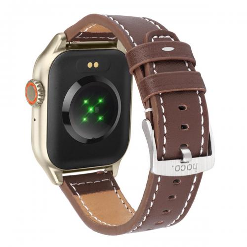 Смарт-годинник Hoco Y17 Smart sports watch call version Gold