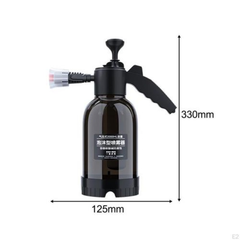 Піногенератор для миття Icar K2 2 л Чорний (Н051388)