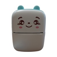 Термопринтер дитячий портативний із термодруком Jetix Mini Printer A8C YHK-2B37 Блакитний