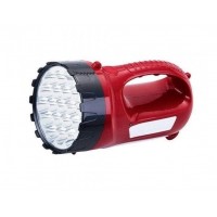 Ліхтар ручний, вбудований акумулятор YAJIA YJ-2820 (19+15 LED) 3 режими Червоний