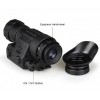 Монокуляр нічного бачення PVS 14 до 400 м із кріпленнями Mount на шолом