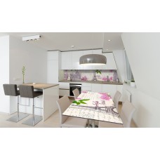 Наклейка вінілова на стіл Zatarga «Весна в Парижі» 650х1200 мм Z180640/1st