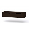 Навісне трюмо Компанит 11 100х33х22 см Венге темний