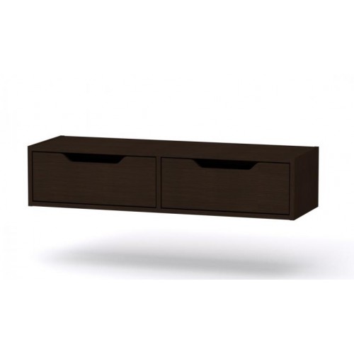 Навісне трюмо Компанит 11 100х33х22 см Венге темний Навісне трюмо Компанит 11 100х33х22 см Венге темний