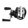 Котушка рибальська мультиплікаторна Juqiwang DX 201 Black-Silver Left 13558-85980