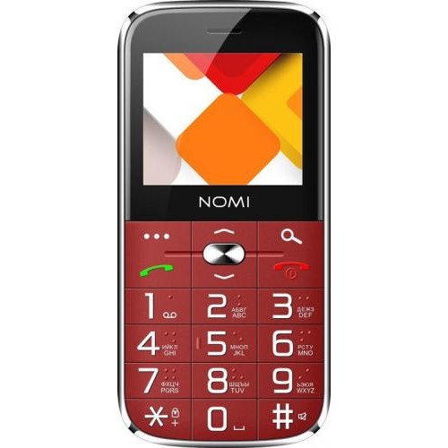 Nomi i220 Dual Sim Red в інтернет супермаркеті PbayMarket!