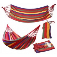 Гамак гавайський тканинний 200x80 см Різнобарвний Гамак гавайський тканинний 200x80 см Різнобарвний