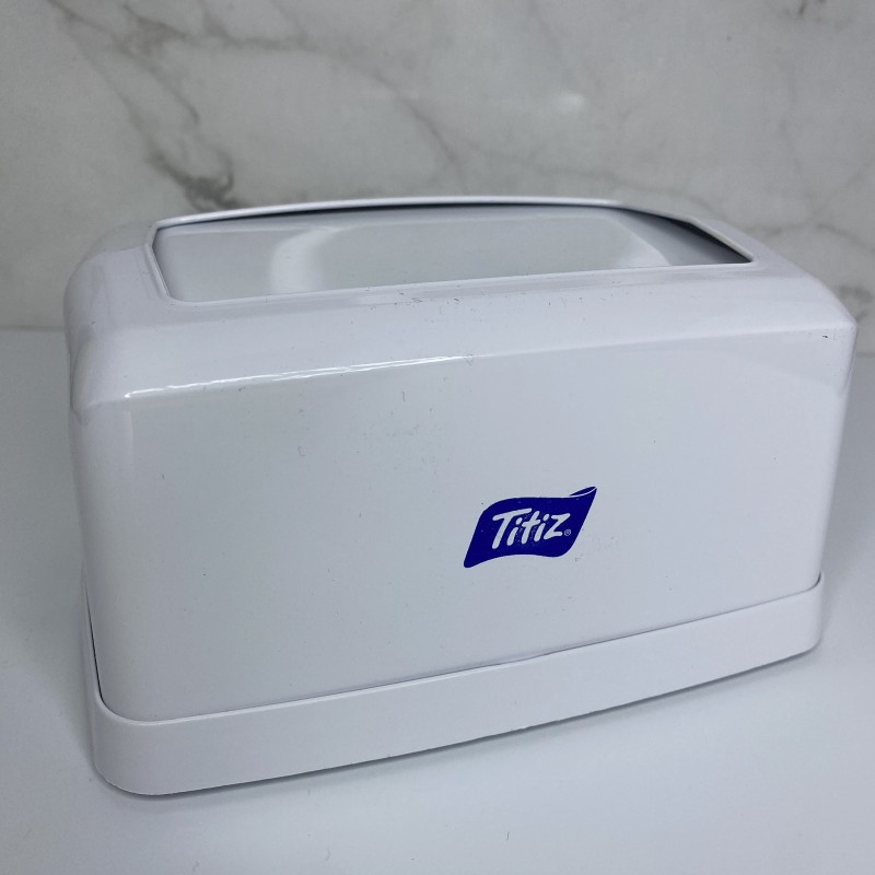 Диспенсер для салфеток пластиковий білий Titiz Plastik TP-260