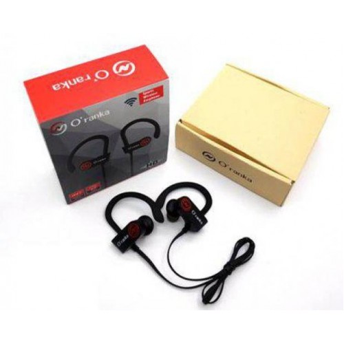Bluetooth навушники O'ranka K7 110 mAh Чорні (SUN0208) Bluetooth навушники O'ranka K7 110 mAh Чорні (SUN0208)