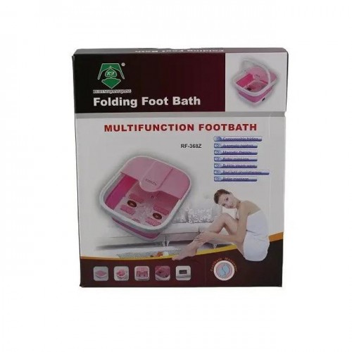 Ванночка масажер для ніг CNV Multifunction Footbath 8860 Pink N