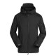 Тактична куртка Lesko Soft Shell A001 Black 4XL 4255-83771