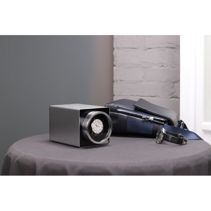 Шкатулка Salvadore для підзаводу годинника MB/411/S 10,5х10,5х17,5 см Чорний