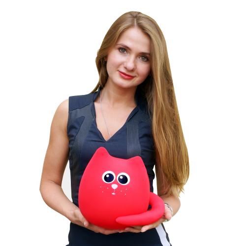 М'яка іграшка антистрес Кіт міні Іскорка Expetro (А206-17) М'яка іграшка антистрес Кіт міні Іскорка Expetro (А206-17)