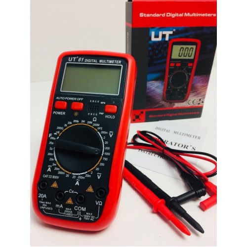 Цифровий мультиметр DIGITAL UT61 Червоний