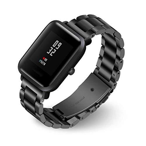 Ремінець BeWatch 20 мм для Xiaomi Amazfit Bip Чорний (1110401) Ремінець BeWatch 20 мм для Xiaomi Amazfit Bip Чорний (1110401)
