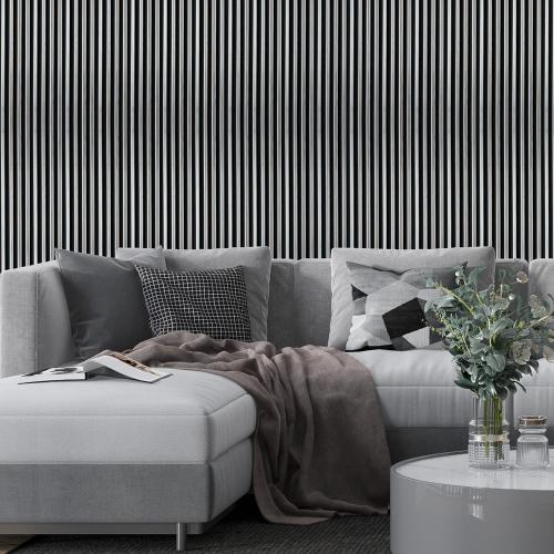 Декоративна стінова рейка Sticker Wall PS 2900x120x12 мм Біло-чорний (SW-00002133) Декоративна стінова рейка Sticker Wall PS 2900x120x12 мм Біло-чорний (SW-00002133)