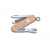 Ніж-брелок Victorinox Classic SD Alox Colors Fresh Peach 58 мм, 5 функцій, Бежевий (0.6221.202G) Ніж-брелок Victorinox Classic SD Alox Colors Fresh Peach 58 мм, 5 функцій, Бежевий (0.6221.202G)