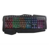 Клавіатура REAL-EL Gaming 8900 RGB Macro Black USB (EL123100025)