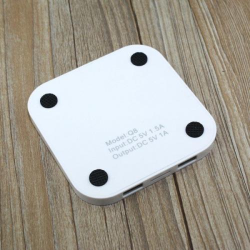 Бездротовий зарядний пристрій Hoozo HT-Q8 White Бездротовий зарядний пристрій Hoozo HT-Q8 White