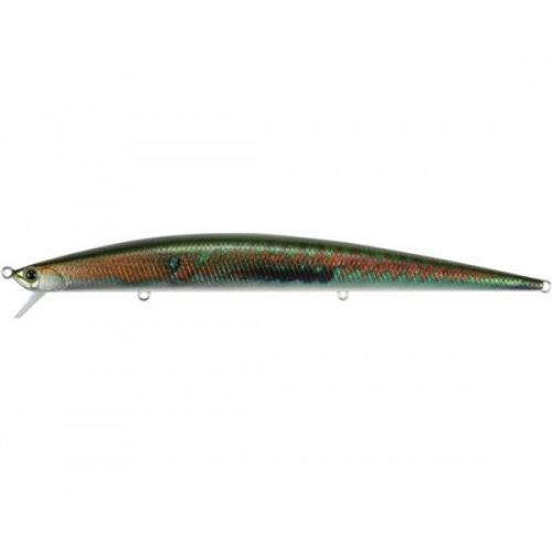 Воблер DUO Tide Minnow Slim 175SP 175mm 27.6g Коричневий/Зелений (1013-34.33.81) Воблер DUO Tide Minnow Slim 175SP 175mm 27.6g Коричневий/Зелений (1013-34.33.81)