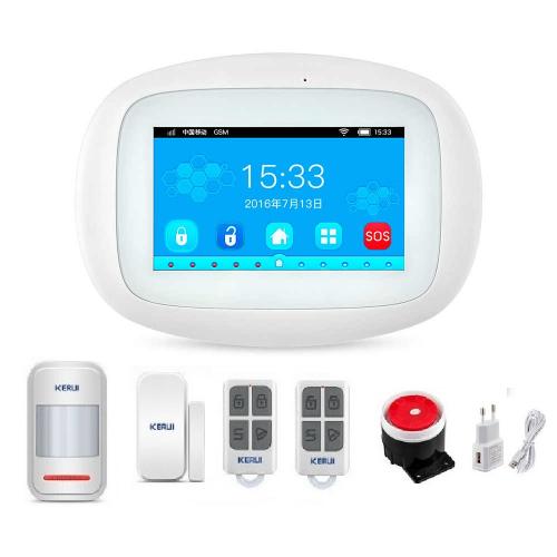 Комплект сигналізації GSM WIFI KERUI K52 (KDLLDFUIDD) Комплект сигналізації GSM WIFI KERUI K52 (KDLLDFUIDD)