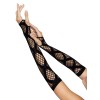 Довгі мітенки Leg Avenue Faux wrap net arm warmers One size Black, велика сітка в інтернет супермаркеті PbayMarket!