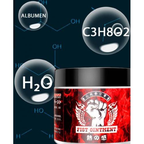 Гібридна інтимна змазка для фістингу FIST Ointment WARM 155 г SiYi