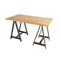 Обідній стіл у стилі Loft NS-1104 790x1500x650 мм Черный Обідній стіл у стилі Loft NS-1104 790x1500x650 мм Черный