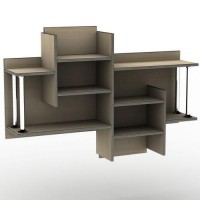 Полиця навісна Тиса Мебель ПУ-17 Бук 810x240x1150 мм Полиця навісна Тиса Мебель ПУ-17 Бук 810x240x1150 мм