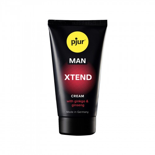Крем для пеніса стимулювальний pjur MAN Xtend Cream 50 ml, з екстрактом гінкго та женьшеню в інтернет супермаркеті PbayMarket! Крем для пеніса стимулювальний pjur MAN Xtend Cream 50 ml, з екстрактом гінкго та женьшеню в інтернет супермаркеті PbayMarket!
