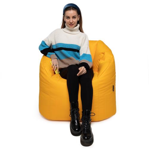 Крісло Мішок Міо Оксфорд 75х80 Студія Комфорту Жовтий Крісло Мішок Міо Оксфорд 75х80 Студія Комфорту Жовтий