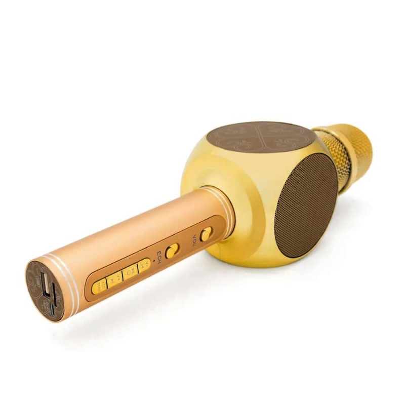 Бездротовий караоке мікрофон Magic Karaoke YS-63 Gold