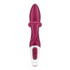 Вібратор-кролик із потрійним відростком Satisfyer Embrace me Berry, 2 мотори, діаметр 3,6 см в інтернет супермаркеті PbayMarket!