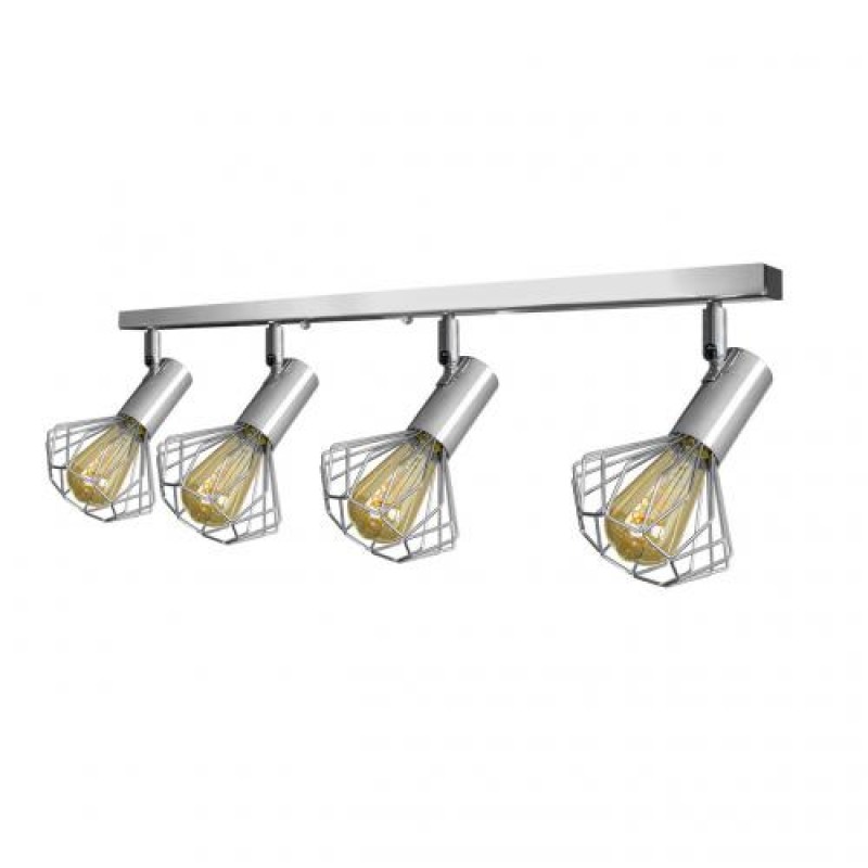 Світильник лофт MSK Electric Diadem настінно-стельовий NL 22151-4 CR хром