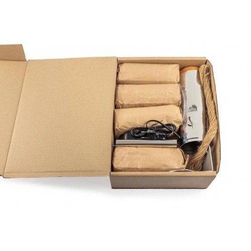 Димогенератор для холодного копчення Smoke House 1.0 Сріблястий Димогенератор для холодного копчення Smoke House 1.0 Сріблястий