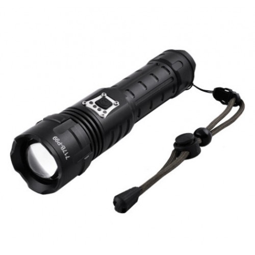 Ручний ліхтар Police BL-717B-P99 zoom Type-C Power bank 26650 3хААА 5 режимів