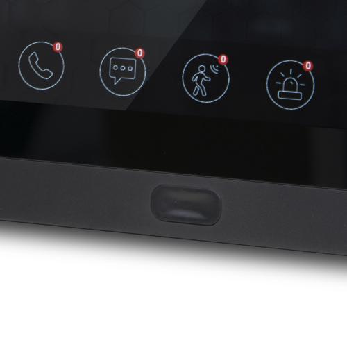 Комплект Wi-Fi відеодомофонa 7 BCOM BD-760FHD/T Black з підтримкою Tuya Smart і BT-400FHD Black