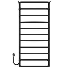 Рушникосушарка електрична Юність П11 500х1100 Deffi Чорний EF16 (C.YU.110.50.11.E.B.L.5)