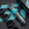 Машинка для стрижки волосся VGR V-695 LED-дисплей акумуляторна 10W Grey