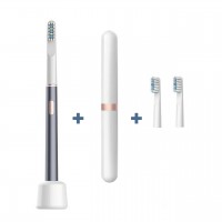 Електрична зубна щітка MIR QX-8 Home&Travel Collection Gray